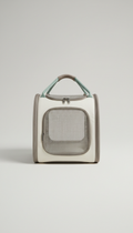 Soft-Sided Small Animal Carrier with Mesh Panels
