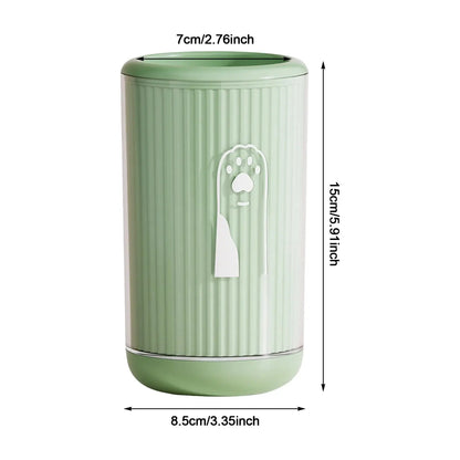 Green L Color Pet Paw Cleaning Cup for Dogs and Cats – Portable Washer
