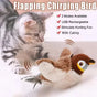Plush Flapping Bird Toy for Cats – Self-Play Fun
