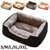Plush Cat Bed Cushion – Soft Breathable Pet Sleep Mat