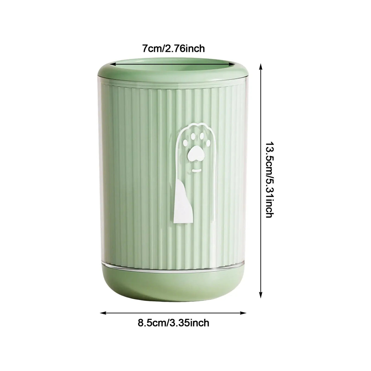 Green M Color Pet Paw Cleaning Cup for Dogs and Cats – Portable Washer