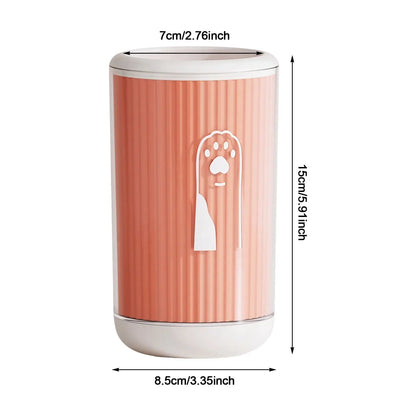Orange L Color Pet Paw Cleaning Cup for Dogs and Cats – Portable Washer