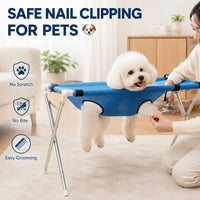 Pet Grooming Hammock Stand With Mesh Sling For Small Pets