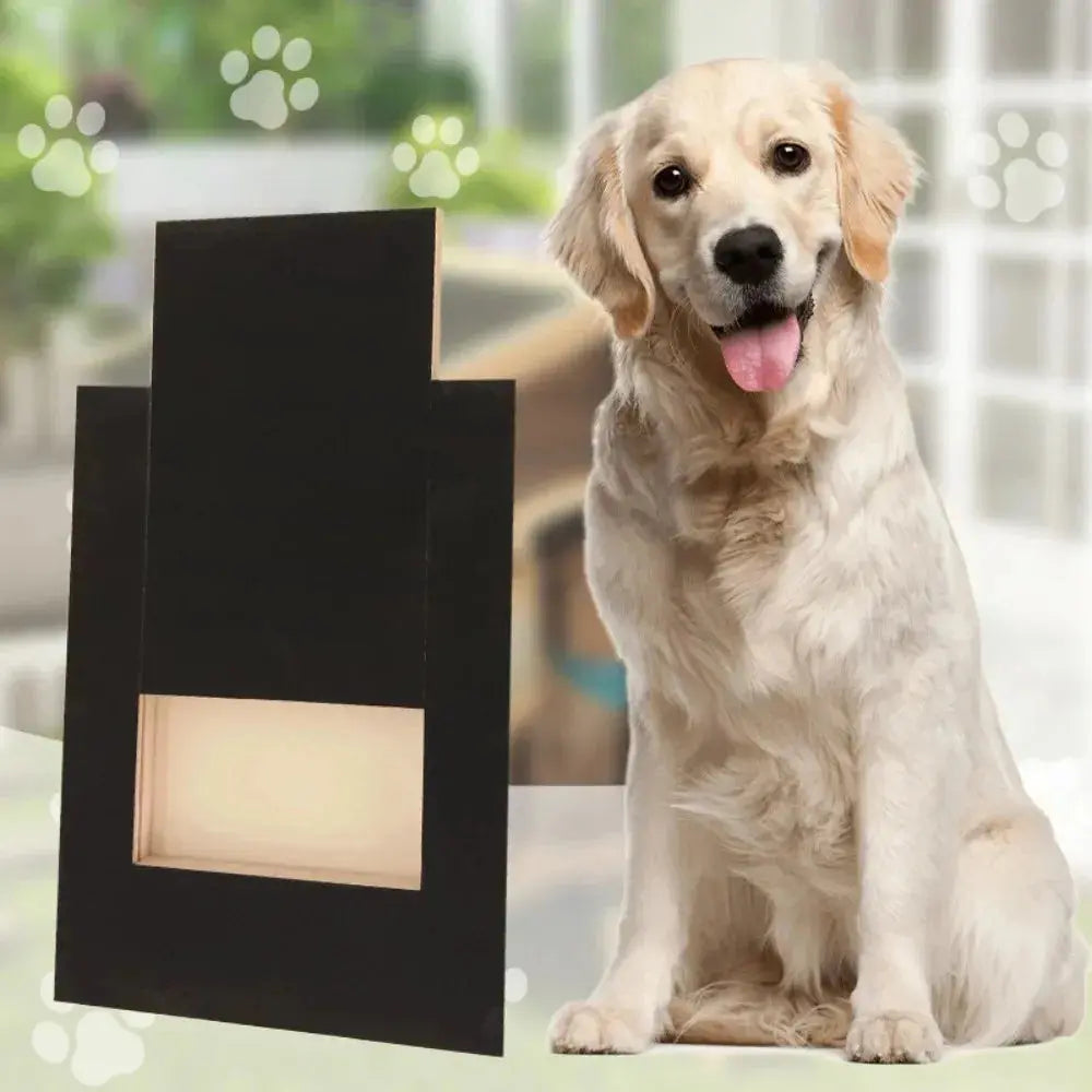 Wooden Dog Nail Scratch Board – Pull-Out Paw Grooming Pad