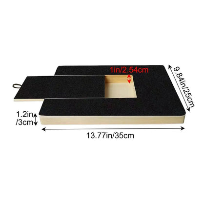 Wooden Dog Nail Scratch Board – Pull-Out Paw Grooming Pad