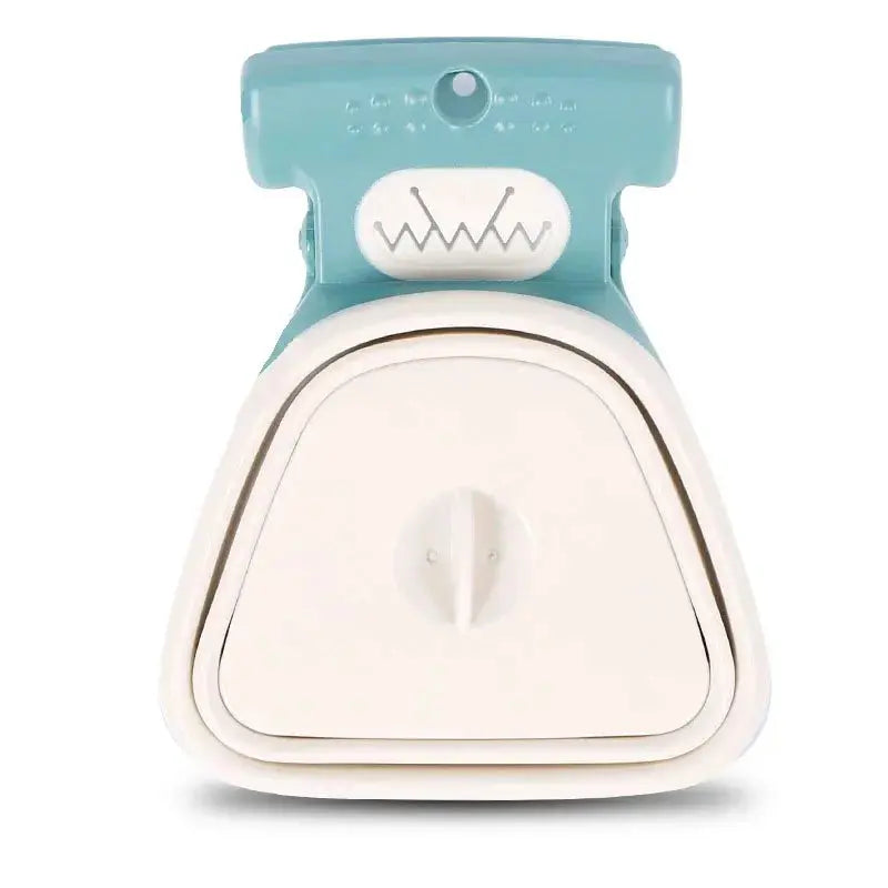 Beige Color Portable Dog Pooper Scooper With Waste Bag Dispenser