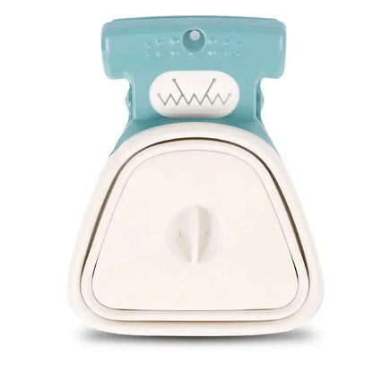 Beige Color Portable Dog Pooper Scooper With Waste Bag Dispenser